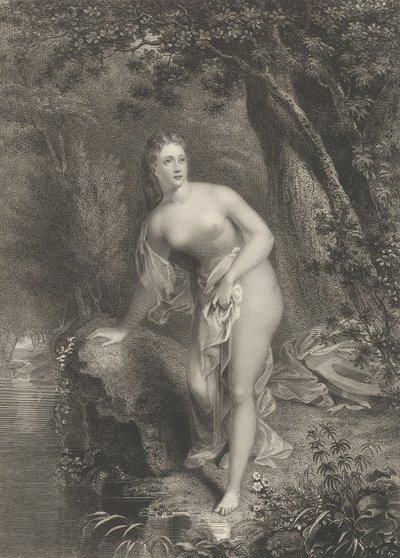 Musidora, 1825 von Asher Brown Durand