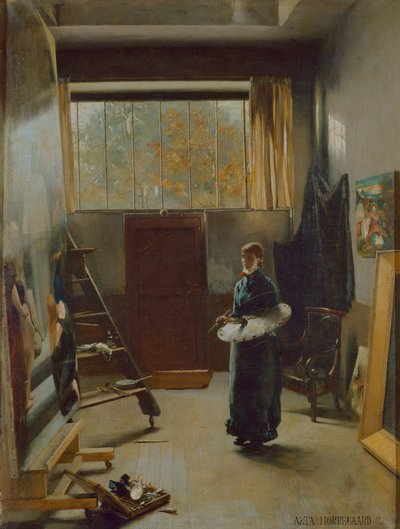 Im Atelier von Asta Norregaard