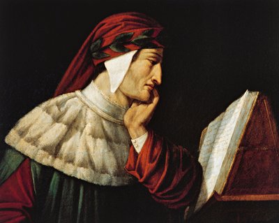 Porträt von Dante Alighieri von Attilio Roncaldier