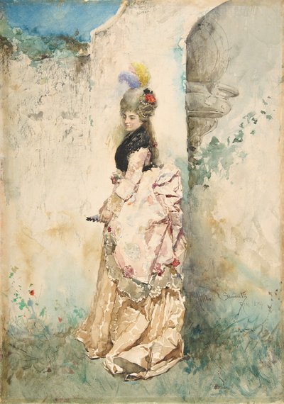 Das Rendezvous, ca. 1863-1925 von Attilio Simonetti