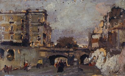 Sieben Ansichten von Neapel von Attillo Pratella