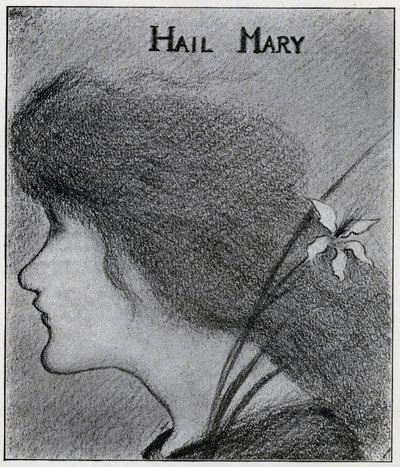 Ave Maria von Aubrey Beardsley