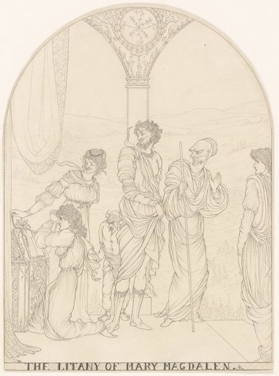 Die Litanei der Maria Magdalena von Aubrey Beardsley