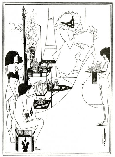 Die Toilette der Salome, ca. 1894 von Aubrey Beardsley