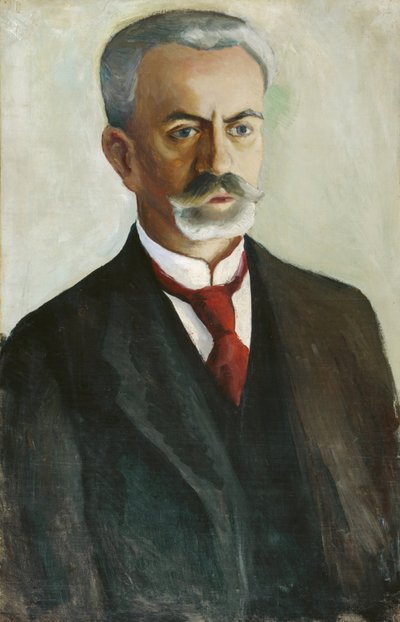 Bildnis Bernhard Koehler von August Macke