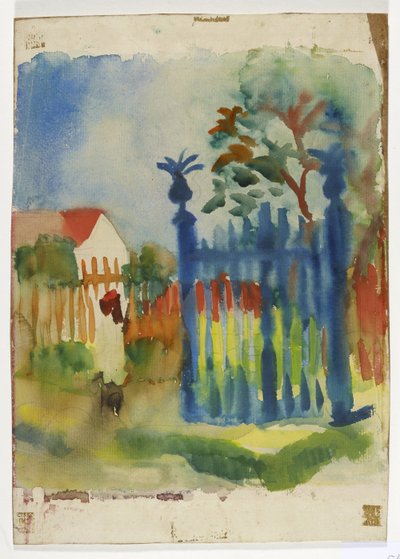 Gartentor von August Macke
