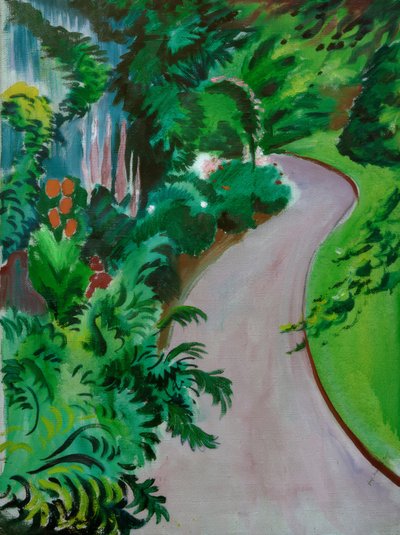 Gartenweg von August Macke