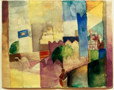 Kairouan III von August Macke