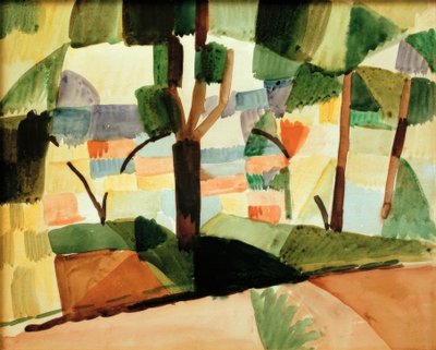 Kandern IV von August Macke