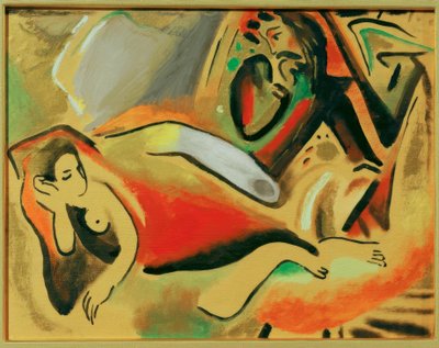 Märchen (Sindelsdorf) von August Macke