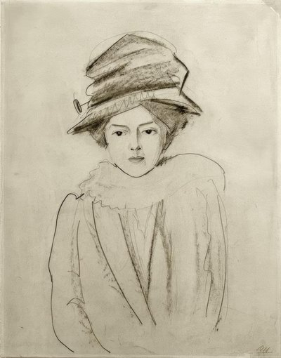 Porträt Elly Jost von August Macke