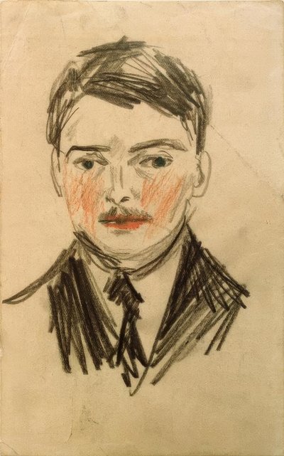 Selbstporträt von August Macke