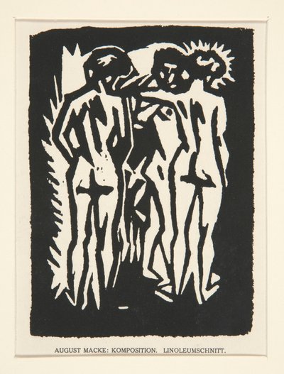 Drei Akte von August Macke