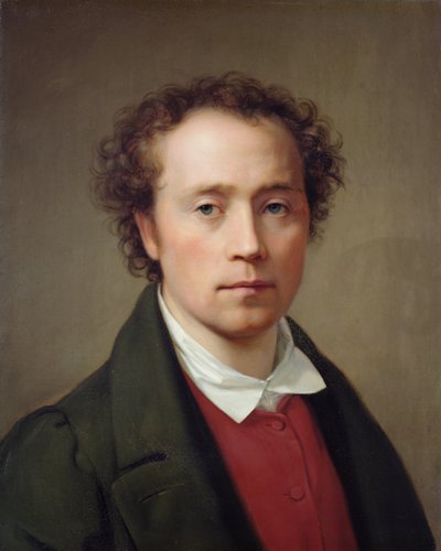 Selbstporträt, 1819 von August von der Embde