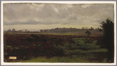 Sumpflandschaft von Auguste Francois Bonheur