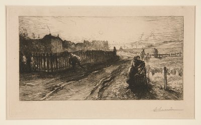 An den Befestigungen, Porte de Versailles von Auguste Lepere
