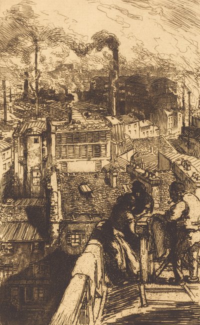 Gobelins Viertel von Auguste Lepere