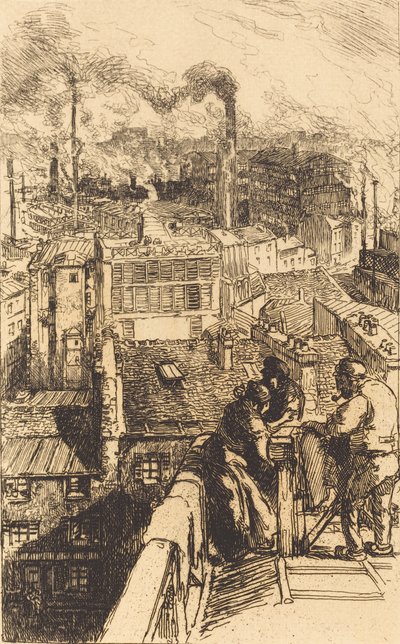 Gobelins Viertel von Auguste Lepere