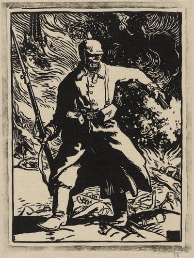 Der preußische Soldat von Auguste Lepere