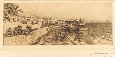 Pier von Bercy von Auguste Lepere