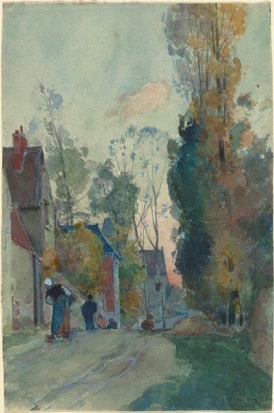 Rue de Jouy le Comte von Auguste Lepere