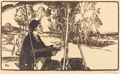 Der Landschaftskünstler von Auguste Lepere