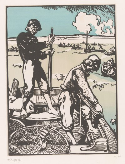 Zwei Fischer von Auguste Lepere