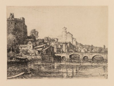 Auguste Lepère: Clisson (Loire-Maritime) von Auguste Louis Lepère