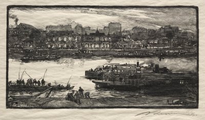 Cafés - Chantants von Auguste Louis Lepère