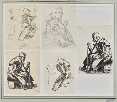 König Peter von Serbien von Auguste Louis Lepère