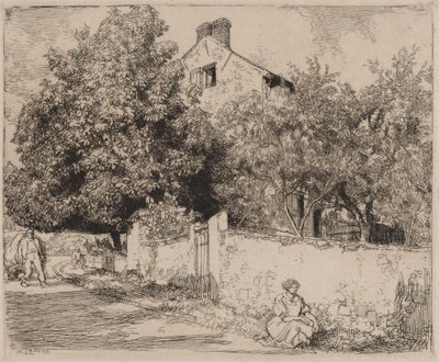 Das Haus von Madame B. von Auguste Louis Lepère