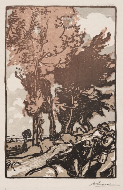 Der Ruheplatz von Auguste Louis Lepère