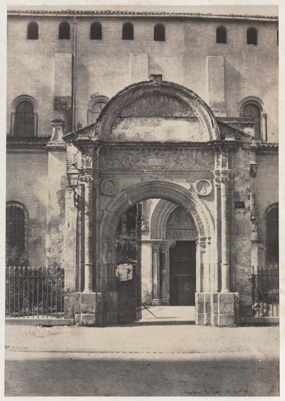 Porte Bachelier, Eglise Saint-Sernin, Toulouse (Haute-Garonne) von Auguste Mestral