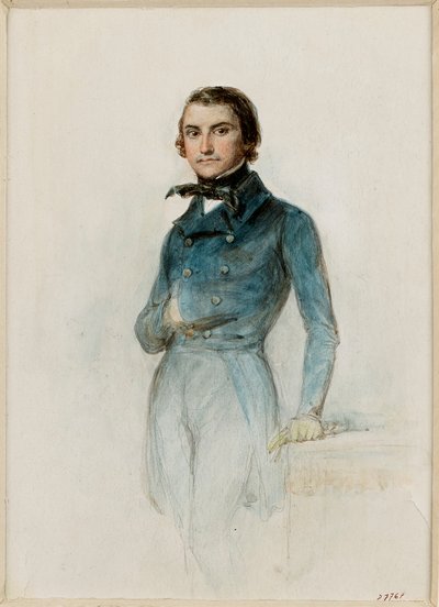 Porträt von Louis Blanc, 1811-1882 von Auguste Raffet