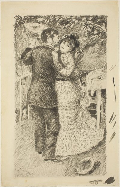 Tanz auf dem Land von Auguste Renoir