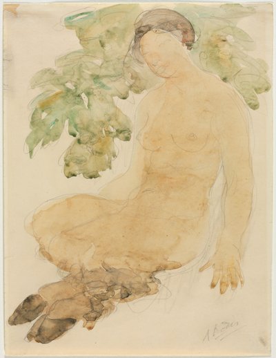 Faunesse, um 1905 von Auguste Rodin