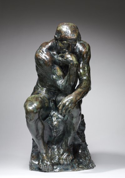 Der Denker, ca. 1880 von Auguste Rodin