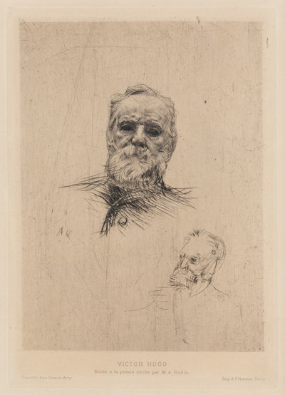 Victor Hugo, 1886 von Auguste Rodin