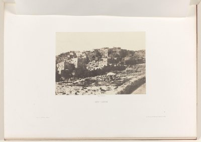 Blick auf Bethlehem von Auguste Salzmann