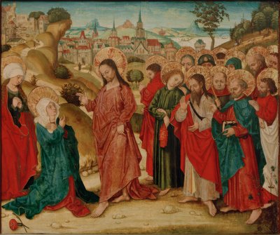 Abschied Christi von seiner Mutter von Badener Nelkenmeister