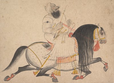 Reiterporträt eines Adligen, ca. 1775 von Bakhta