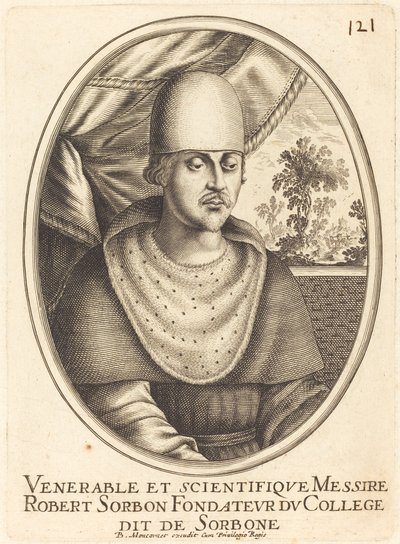 Robert de Sorbon von Balthasar Moncornet