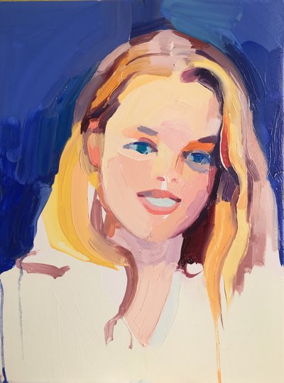 Hingebungsvoll, 2018 von Barbara Hoogeweegen
