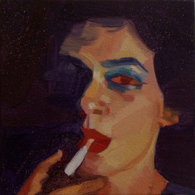 Gesicht 31, 2012 von Barbara Hoogeweegen