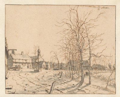 Ansicht von Gemert, Noord-Brabant von Barend Klotz (attributed to)