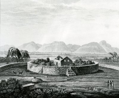 Peruanisches Denkmal von Canar von Baron Friedrich Alexander von Humboldt
