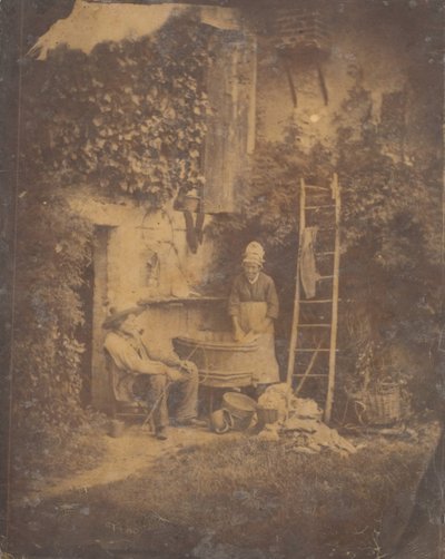 Die Wäscherei, 1840er Jahre von Baron Louis Adolphe Humbert De Molard