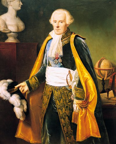 Porträt von Pierre-Simon Laplace von Baron Pierre Narcisse Guerin