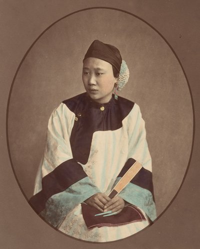 Mädchen aus Lanxchow, 1870er von Baron Raimund von Stillfried