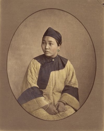 Mädchen aus Lanxchow, 1870er Jahre von Baron Raimund von Stillfried